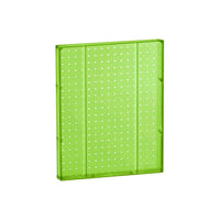 Azar Displays – Tableau mural à 1 côté avec panneau perforé, 20 x 16 po, vert, 2/paquet (771620-GRE)-Pour surfaces planes