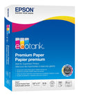 Papier Epson EcoTank Premium, 24 lb, 8,5"x11", blanc, 500 feuilles-Poids: 24 lb