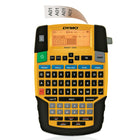DYMO - Étiqueteuse industrielle Rhino 4200-Touches spéciales brvetées pour formatage automatique : fil/câble, languettes, pour identifier les circuits, codes à barres Code 39 et Code 128, longueurs fixes et rotation sur plan horizontal/vertical/miroir/90°