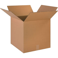 Boîtes d'expédition - 18 po L x 18 po l x 18 po H - Brun Kraft - Paquet de 20-Brun/ Kraft