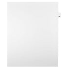 Mark Maker – Onglets séparateurs juridiques blancs, 1/25 onglets, format lettre, sans trous, numéro 80, 25/paquet-Onglets séparateurs blancs, 1/25 onglets