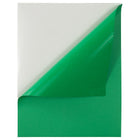 Jam Paper - Étiquettes autocollantes pleine page Astrobright, 8 1/2 x 11 po, vert gamma, 10/paquet-10 par paquet