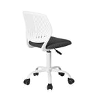 Chaise de Bureau pour Adolescent Homy Casa – Gris/Blanc-Pivotement à 360 degrés et réglage pneumatique de la hauteur du siège