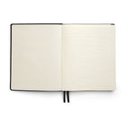 TRU RED - Journal à couverture souple, interligne étroit, grand format, noir-128 feuilles/256 pages de papier à lignes étroites offrant amplement d'espace pour les notes
