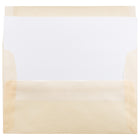 JAM Paper Enveloppes translucides A10, ocre printanier, 250/paquet-Taille des enveloppes : 6 x 9,5 po