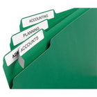 Avery - Étiquettes de classement 5566 permanentes jet d'encre/laser avec TrueBlockâ„¢, blanc, paq./1500-Une méthode d'aspect professionnel et organisé pour identifier les dossiers rapidement