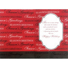 Rosedale Gold 5-1/2" x 8" cartes de voeux-Imprimé sur du papier cartonné non couché de qualité supérieure