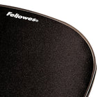 Fellowes tapis de souris - repose poignets Gel Crystal, noir-Résistant aux taches, essuie avec un chiffon humide