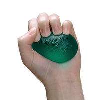 IMPACTO® 1805 Vert mou EGGSERCIZER exerciseur résisteur pour les mains, PVE de forme ergonomique, sans latex-1