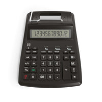 Staples – Calculatrice imprimante à 12 chiffres-Ecran ACL de 12 chiffres
