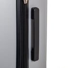 Air Canada - Valise de cabine rigide à roulettes pivotantes de 20 po Milan Collection - Argent-Poignées supérieures et latérales pour des options de transport pratiques
