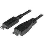 StarTech ® Câble USB-C à Micro-B USB 3.1 2e gén (10 Go/s), M/M, 1 m (3 pi)-Port USB 3.1 transfert de données jusqu’à 10 Go/s, lorsqu’utilisé avec hôte et périphérique USB 3.1