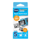 VTech KidiZoom PrintCam Recharge Papier-Trois rouleaux de papier thermique ordinaire et deux rouleaux de papier autocollant thermique