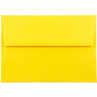 JAM Paper Enveloppes format livret Brite Hue, ferm. gommée, 5 1/2 x 8 1/8 po, jaune, 1000/pqt-Jaune