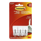 Command™ – Petits crochets à tige métallique 17067C-Tient fermement, s'enlève proprement, s'applique facilement, convient à une variété de surfaces