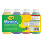 Crayola® - Peinture lavable, couleurs variées, 237 ml-Bouteille en plastique à couvercle basculant pratique pour verser d'une seule main