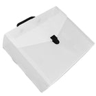JAM PaperMD – Étui porte-documents, 10 x 12 x 4 po, transparent/noir, 2/paquet (7206001g)-Dimensions : 10 x 12 x 4 (po)