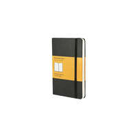 Moleskine - Cahier de notes à couverture rigide noir classique, format poche, réglé, 3 1/2 po x 5 1/2 po-Format poche : 3 1/2 x 5 1/2 po