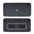 StarTech - Prolongateur fibre optique USB 3.0 à 2 ports-L'extension de fibre USB point à point dispose d'une configuration sans pilote et est compatible avec les principaux systèmes d'exploitation, y compris Windows, macOS, Linux