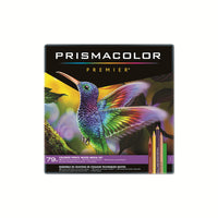 Trousse pour techniques mixtes Premier de Prismacolor, coul. variées, 79/paq. (1791675)-L’ensemble comprend : 48 crayons à mine tendre, 6 crayons Art Stix, 12 crayons Verithin, 12 crayons aquarellables et un mini taille-crayon
