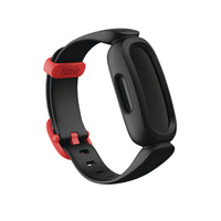 Google - Fitbit Moniteur d'activité Ace 3 - Noir/Rouge sport-Vos enfants passeront moins de temps à charger et plus de temps à bouger avec jusqu'à 8 jours d'autonomie de la batterie