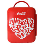 Coca-Cola - Mini réfrigérateur 6 canettes refroidisseur/réchaud Série 1971 amour-Célébrez le 50e anniversaire de la campagne unité "I'd like to buy the world a Coke!"