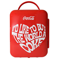Coca-Cola - Mini réfrigérateur 6 canettes refroidisseur/réchaud Série 1971 amour-Célébrez le 50e anniversaire de la campagne unité "I'd like to buy the world a Coke!"