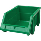 Kleton - Bac Empilable & À Suspendre, 4-13/16po La, 3-3/16po H X 7-1/8po P, Vert, paquet de 12-Capacité 6 lb