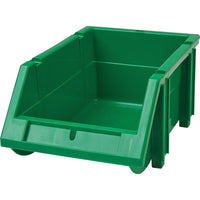 Kleton - Bac Empilable & À Suspendre, 4-13/16po La, 3-3/16po H X 7-1/8po P, Vert, paquet de 12-Capacité 6 lb