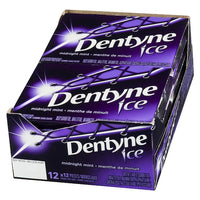 Dentyne Ice menthe de minuit-Dentyne Ice Midnight Mint est une délicieuse gomme à la menthe qui rafraîchira votre haleine à chaque bouchée!