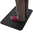 AnthroDesk - Tapis confort antifatigue pour position debout - 30 po x 18 po - noir-Nettoyage Facile : Frottez avec un savon ou détergent doux pour nettoyer votre tapis antifatigue