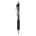uni-ball - Stylos gel rétractables 207 - 0,7 mm - Noir - Paquet de 36  -0.7mm Pointe Moyenne
