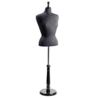 Blouse pour femme, bloc de cou, base haute, jersey noir, réglable (154028)-Ces formes de chemisiers permettent d'épingler facilement les vêtements pour un affichage super facile