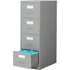 Staples® – Classeur vertical format lettre, 4 tiroirs, gris-Tiroirs amovibles pour permettre une réorganisation aisée