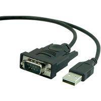Staples - Adaptateur USB à sériel de 1 pi, noir-Solution prête à l'emploi pour tous les appareils dotés de connecteurs sériels