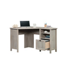 Sauder 55"W La Collection Costa Bureau - Finition Chalked Chestnut-  Le rangement ouvert dispose d'une étagère réglable pour stocker des articles de différentes hauteurs