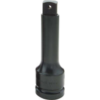 Gray Tools – Rallonge à chocs noire pour prise de 1 po, 10 po de long-Taille de la prise : 1 po