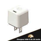 Chargeur résidentiel rapide USB-C Scosche-Les appareils compatibles iPhone se rechargent jusqu’à 50 % en aussi peu que 30 minutes