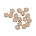 Scratch Guard - Diamètre de 1 po Coussinets de feutre - Beige - paquet de 16-Diamètre de 1 po