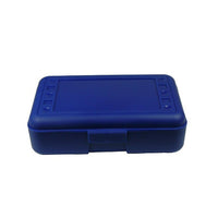 Romanoff Products - Boîte de crayons 8 1/2 x 5 1/2 x 2 1/2 po, bleu-Bleu