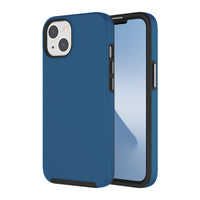 AXS - PROTech coque anti-choc avec bordures surelevees et une durabilite militaire pour Apple iPhone 13 mini, Bleu Cobalt-Resistant aux chocs