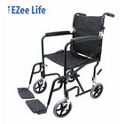 Ezee Life - Fauteuil de transport de 9 po (CH1042), noir-Hauteur du siège : 19 po