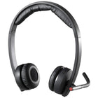 Logitech – Casque double H820E 981-000516-Bandeau et oreillette en cuir synthétique rembourré