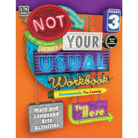 Livre numérique : Carson Dellosa - Not Your Usual Workbook, 3e année-1