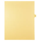 Markmaker - 25 tabs/PQT,5 PQT/Boite, Intercalaires imprimes Legal, Chamois, 1/15th coupe| format lettre, sans trous, Numero 171-Intercalaires imprimes Legal
