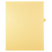 Markmaker - 25 tabs/PQT,5 PQT/Boite, Intercalaires imprimes Legal, Chamois, 1/15th coupe| format lettre, sans trous, Numero 171-Intercalaires imprimes Legal