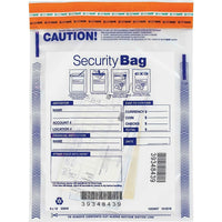 Deluxe - Sac de dépôt à pochette simple, transparent, 9 po x 12 po, paq./100 (W53849-100)-Idéal pour les dépôts de jour ou de nuit ou pour tout autre expédition d'espèces
