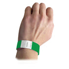 DuPont - Bracelets de securite C-Line Tyvek - Vert - Paquet de 200 (CLI89103-2)-Vert; 100 par paquet, vendu en 2 paquets, 200 bracelets au total