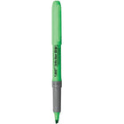 BIC - Brite Liner Grip Surligneurs - pointe biseautée - couleurs variées - Paquet de 5-Couleurs de l'encre : jaune, vert, rose, orange et bleu