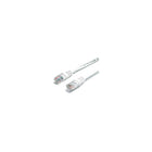 StarTech  Câble de raccordement anti-accrochage M45PATCH3WH de catégorie 5e, 3 pi, blanc-Deux connecteurs RJ-45 mâles assurent une connectivité transparente